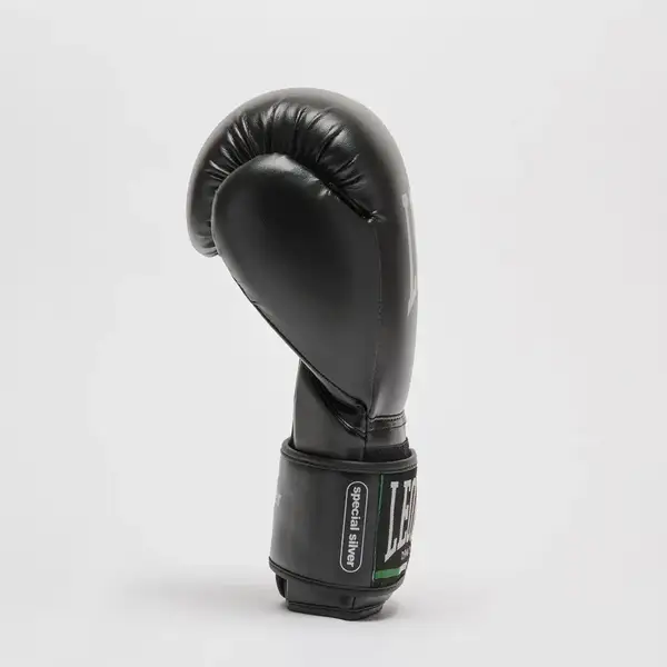 Боксерські рукавиці Leone GN383 THUNDER Black 16 унцій (капу в комплекті) купити недорого в Україні, фото 6