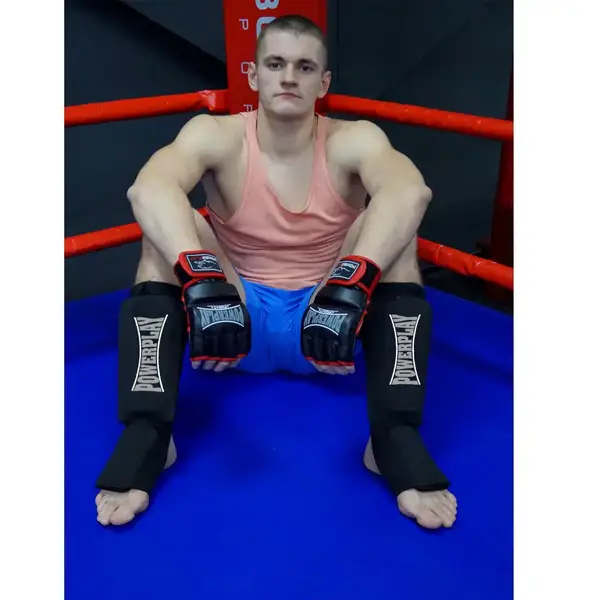 Захист гомілки і стопи PowerPlay 3054 Чорний M купити недорого в Україні, фото 5