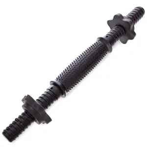 Гриф гантельний метало-Пластиковий (35см х 25мм), чорний купити