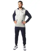 Спортивний костюм Leone Fleece Grey/Blue S купити