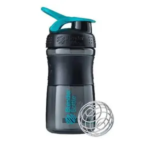 Шейкер спортивный (бутылка) BlenderBottle SportMixer Flip 20oz/590ml Black/Teal купить