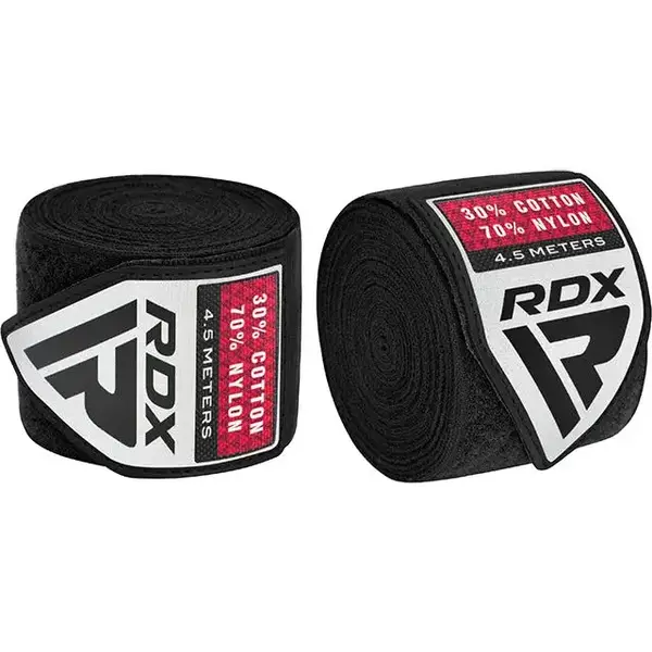 Бинти для боксу RDX RB Hand Wraps Combine 3 пари Black (4.5м.) купити недорого в Україні, фото 4