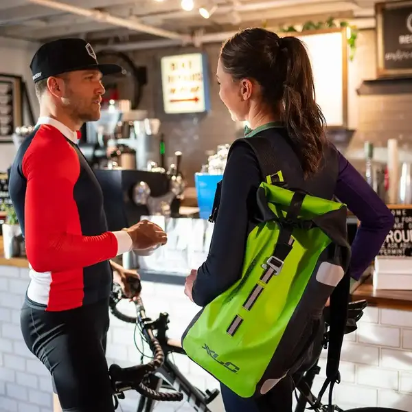 Рюкзак водонепроникний XLC, 61 x 16 x 24 см, неоново-зелений купити недорого в Україні, фото 7