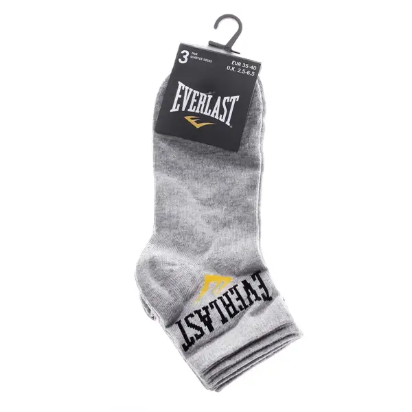 Носки Everlast QUARTER SOCKS 3 PAIR серый Уни 35-40 купить недорого в Украине, фото 2