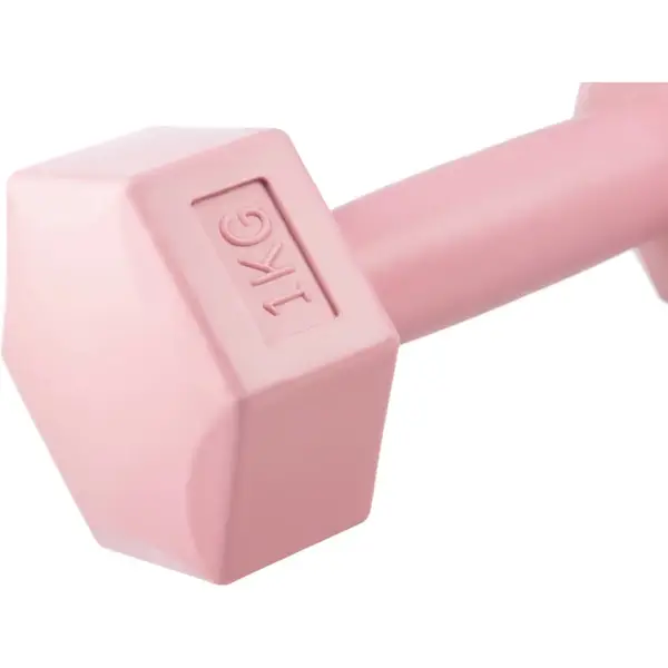 Набор композитных гантели GYMTEK 2х1 кг розовый. купить недорого в Украине, фото 5