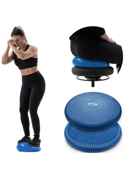 Балансувальна подушка Hop-Sport HS-R034BC синя купити недорого в Україні, фото 5