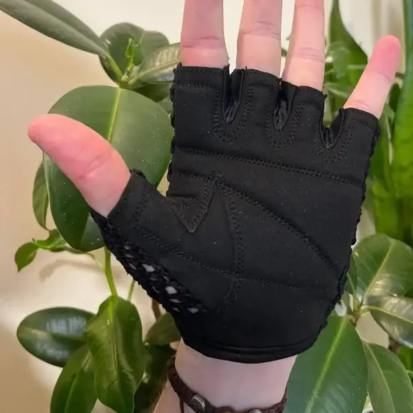 Рукавички для фітнесу PowerPlay 1953 Чорні L купити недорого в Україні, фото 4