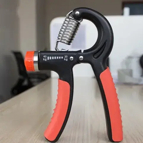 Еспандер кистьовий PowerPlay PP-4323 з регульованим навантаженням 10-40 кг. Strength Grip Чорно-червоний купити недорого в Україні, фото 5