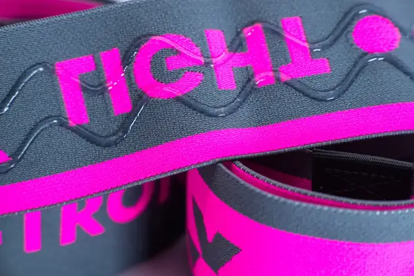 Набір тканевих гумок для фітнесу та спорту MadMax MFA-305 Hiploop set 3 pcs. Grey/Pink купити недорого в Україні, фото 8