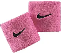 Напульсник Nike SWOOSH WRISTBANDS 2 PK PINK GAZE/OIL GREY OSF розовый Уни OSFM купить