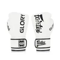 Боксерские перчатки Fairtex BGVG1 White 12 унций (бинты в комплекте) купить