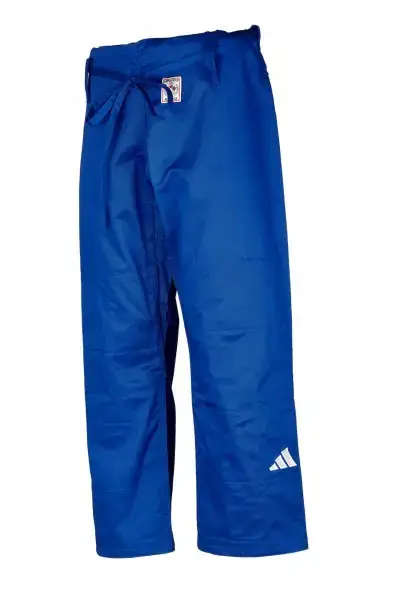 Кимоно для дзюдо Champion III с лицензией IJF | синий/белые полосы 160 | ADIDAS J-IJFB-2 купить недорого в Украине, фото 7