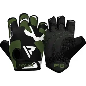 Перчатки для фитнеса RDX F6 Sumblimation Black/Green S купить