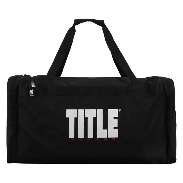 Спортивна сумка TITLE Boxing Deluxe Gear Bag Black купити недорого в Україні, фото 4
