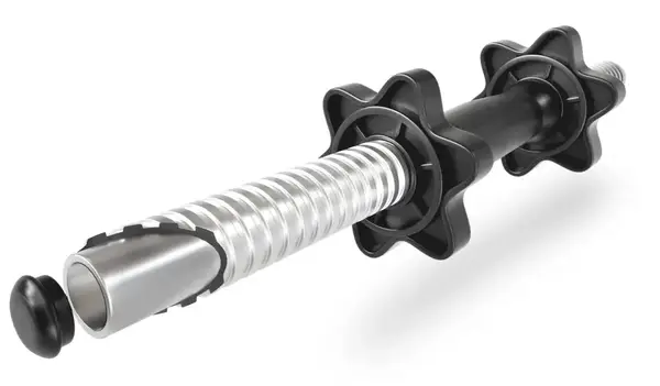 Набор Elitum Titan 69кг со скамьей HS-1095, штангой и гантелями. купить недорого в Украине, фото 2