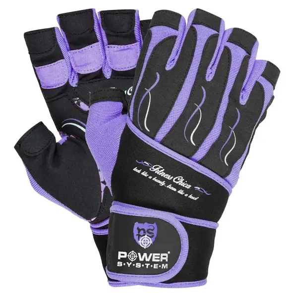 Перчатки для фитнеса Power System PS-2710 Fitness Chica женские Purple XS купить