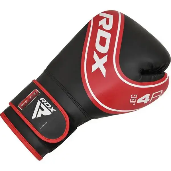 Боксерские перчатки RDX 4B Robo Kids Red/Black 6 унций (капа в комплекте) купить недорого в Украине, фото 3