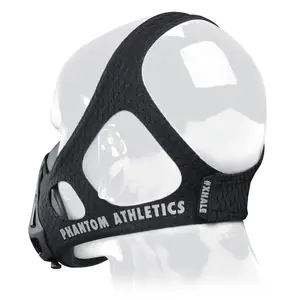 Маска для тренировки дыхания Phantom Training Mask Black S купить