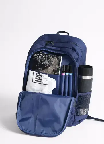 Синий рюкзак IPPON GEAR серия ESSENTIALS купить недорого в Украине, фото 3