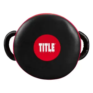 Маківара кругла TITLE Boxing Wrap-Around Stationary Punch Shield Black/Red купити