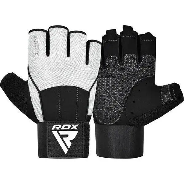 Перчатки для фитнеса RDX W3 WHITE WITH EVA PADDING-M купить
