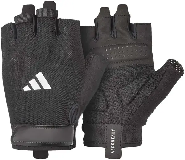 Перчатки для тренинга Adidas Essential Training Gloves черный, белый Уни M черный, белый купить