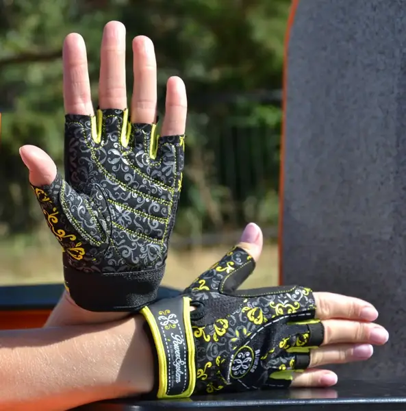 Рукавички для фітнесу Power System PS-2910 Classy Жіночі Yellow M купити недорого в Україні, фото 7