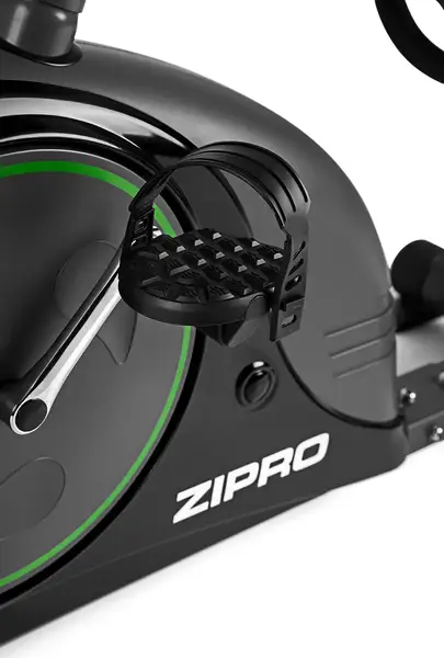 Велотренажер горизонтальный магнитный Zipro Easy черно-серый купить недорого в Украине, фото 6