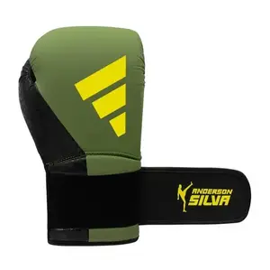 Боксерские перчатки ADIDAS X ANDERSON SILVA 50 зеленый/черный/желтый | 10 унций | ADIDAS ADIAS50TG купить