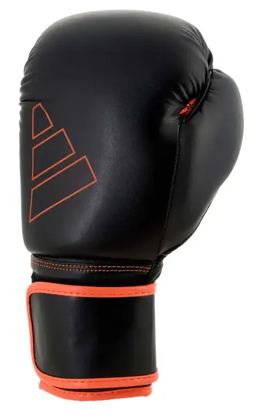 Боксерские перчатки Adidas "Hybrid 80" черный/красный | 12 унций | ADIH80 купить недорого в Украине, фото 7