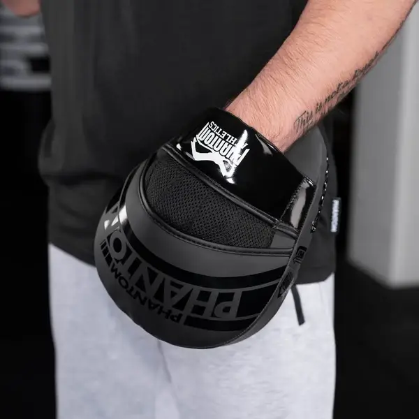 Лапы боксерские Phantom APEX Black купить недорого в Украине, фото 8