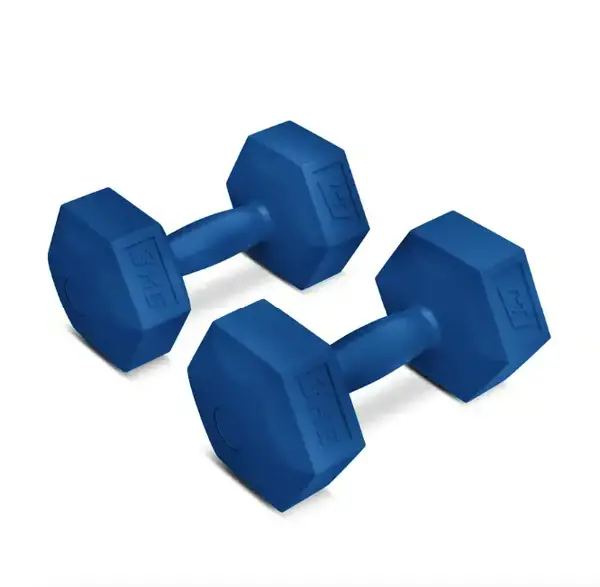 Гантелі для фітнесу композитні Hop-Sport HS-C030DS 2х3 кг синій купити