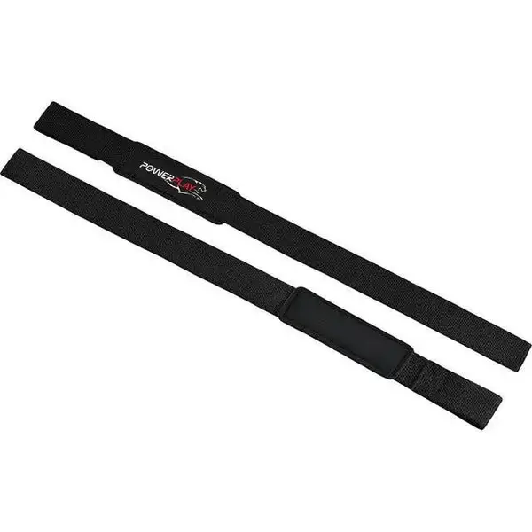 Лямки для тяги PowerPlay 7065 Classic Lifting Gym Straps Чорні купити недорого в Україні, фото 3
