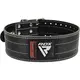 Пояс для тяжелой атлетики RDX Leather Black/White L купить