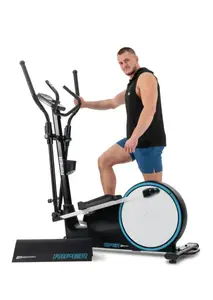 Орбитрек Hop-Sport HS-250C Riper черно-синий + мат купить