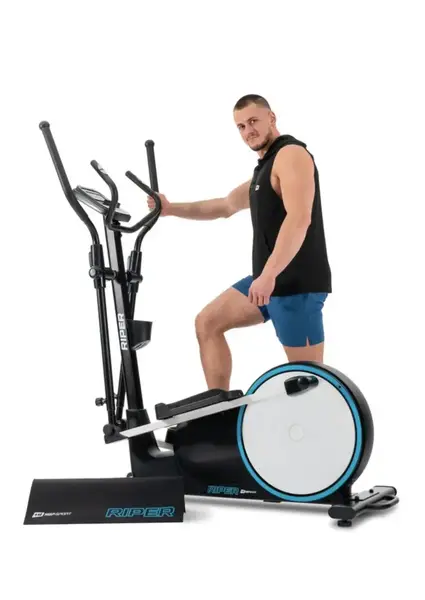 Орбитрек Hop-Sport HS-250C Riper черно-синий + мат купить недорого в Украине, фото 2