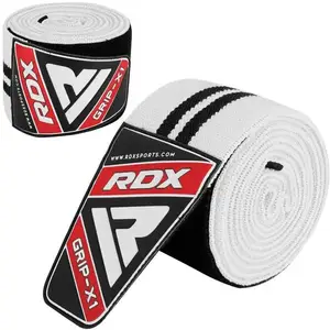 Бинты на колени RDX K1 GYM Knee Wraps White/Black Plus купить