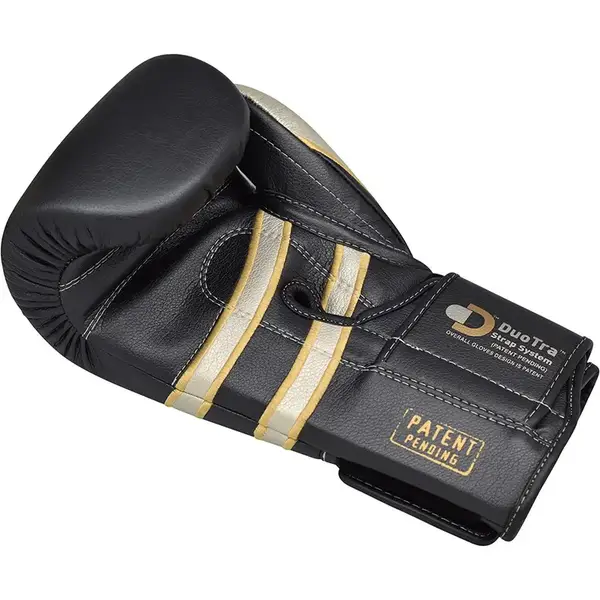 Боксерські рукавички RDX Leather Black White 12 ун. купити недорого в Україні, фото 6