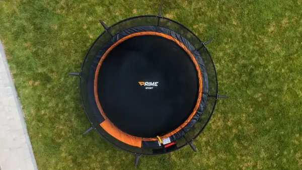 Батут PRIME SPORT INSIDE TITANPRO с внутренней сеткой 10 футов оранжевый купить недорого в Украине, фото 6