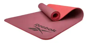 Двухсторонний коврик для йоги Reebok Double Sided Yoga Mat красный Уни 176 х 61 х 0,6 см купить