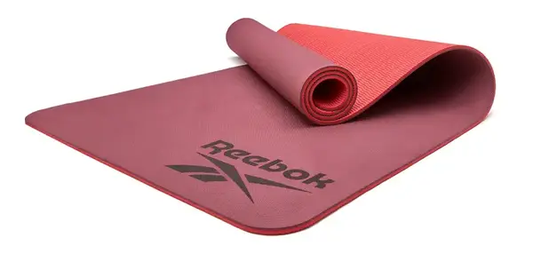 Двухсторонний коврик для йоги Reebok Double Sided Yoga Mat красный Уни 176 х 61 х 0,6 см купить