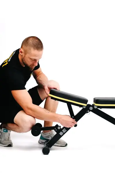 Лавка тренувальна Besport WB-002 універсальна для жиму та пресу купити недорого в Україні, фото 10