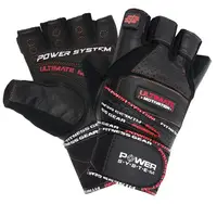 Перчатки для фитнеса Power System PS-2810 Ultimate Motivation Black Red Line XL купить
