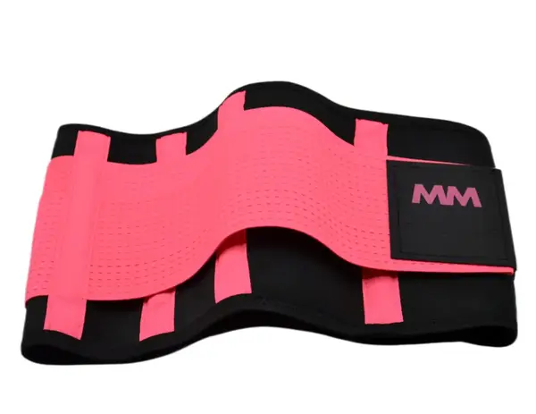 Пояс компресійний MadMax MFA-277 Slimming belt Black/neon pink S купити недорого в Україні, фото 7