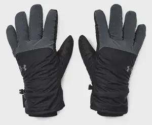 Рукавички UA Storm Insulated Gloves Чорний/Сірий L купити