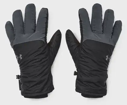 Рукавички UA Storm Insulated Gloves Чорний/Сірий L купити