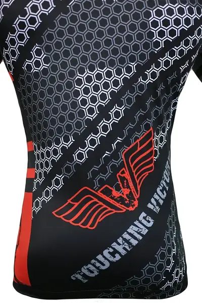 Рашгард з коротким рукавом VNK Contact Red XL купити недорого в Україні, фото 3