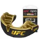 Капа OPRO Gold UFC детская (возраст до 10 лет) Black/Gold (art.102517001) купить недорого в Украине, фото 40208