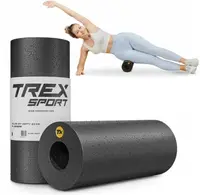 Роллер масажер гладкий Trex Sport TX-033EPR EPP 33см чорний купити