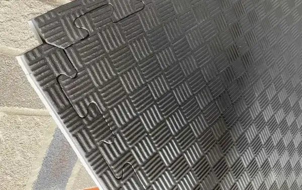 Татамі мат EVA 26 мм 1х1м (чорно-сірі) купити недорого в Україні, фото 6